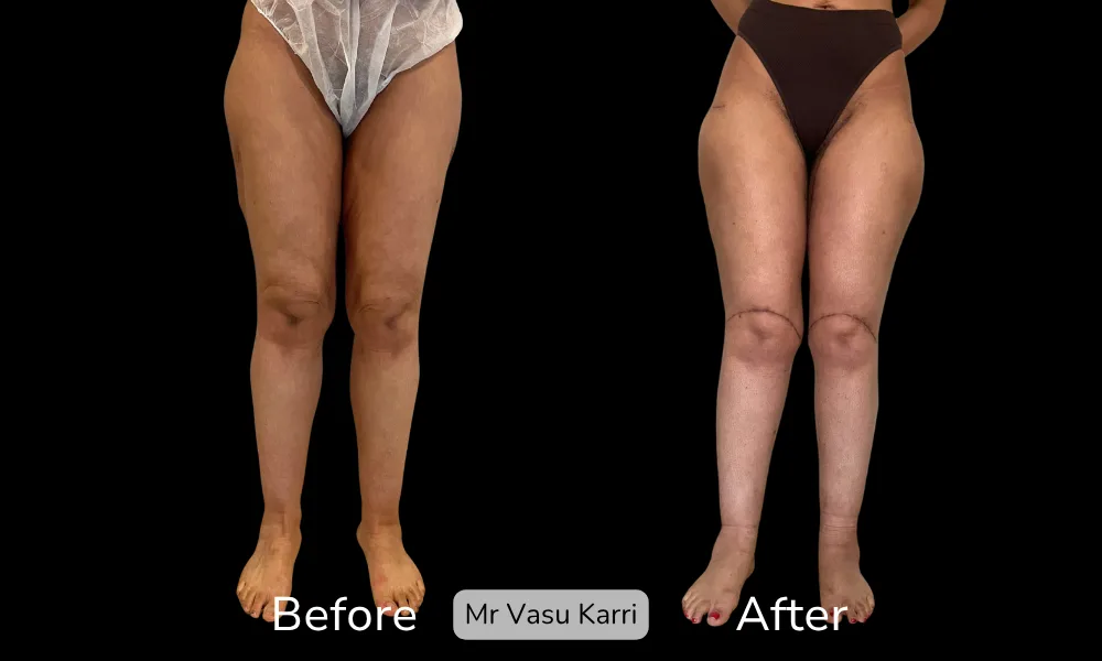 Before and after Thigh Lift, patient 7